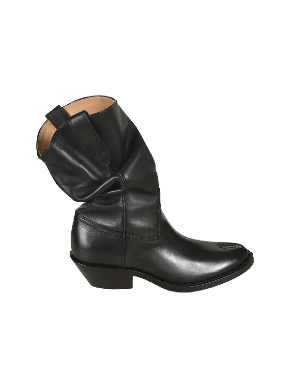 boots with durable soles for hiking-Maison Margiela Chic Minimalist Boots for Women