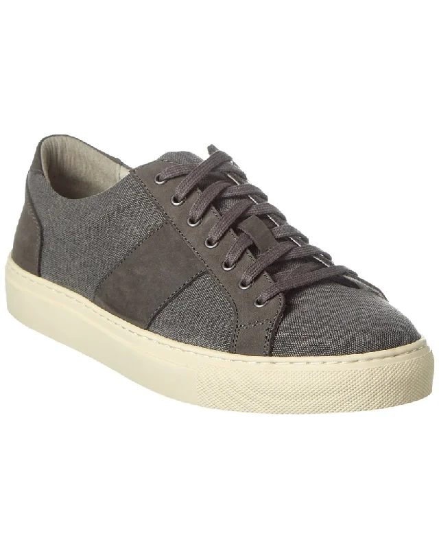 Alphakilo Carson Canvas & Leather Sneaker