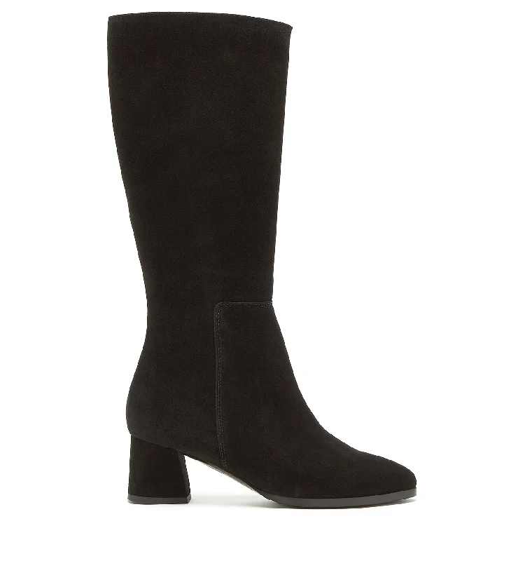 boots for protecting feet from snow, ice, and water-ALEESHA SUEDE BOOT