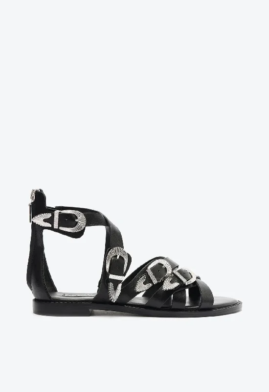 Trendy sandals with minimalist designs for everyday casual wear -Harper Leather Sandal