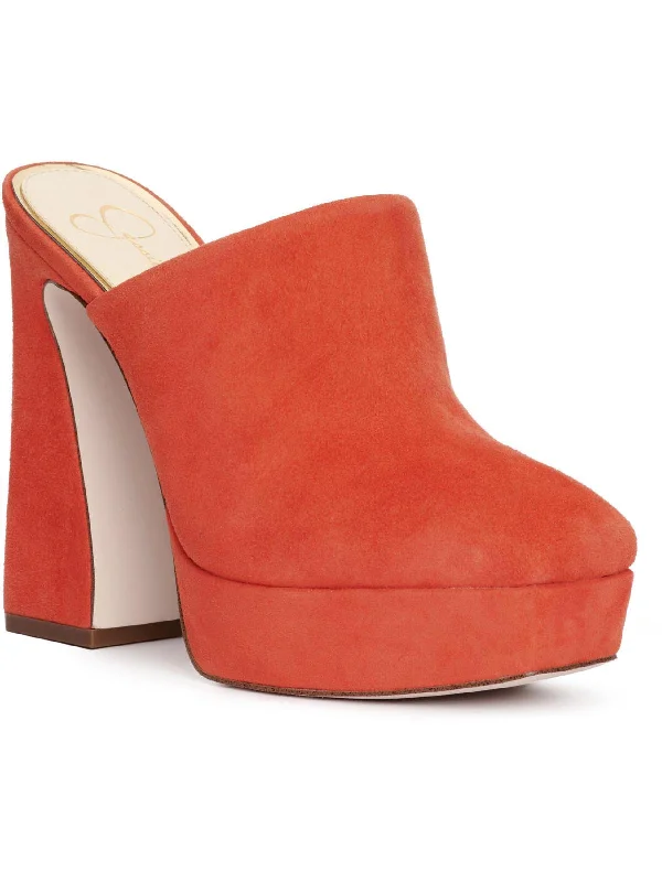 montecito orange lux kid suede