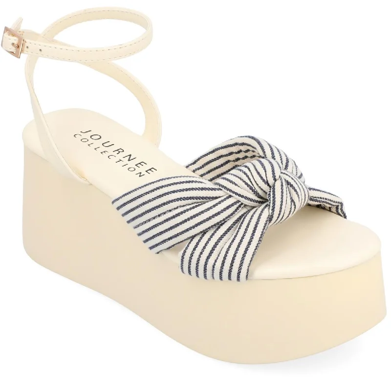 Ivory/Navy Stripe