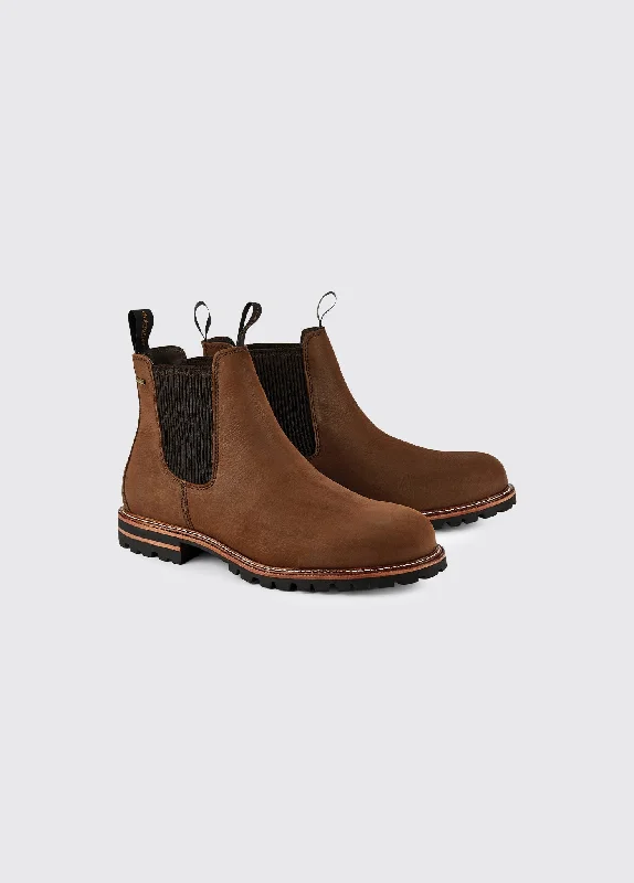 boots for cozy warmth and foot support in winter-Offaly Ankle Boot - Walnut