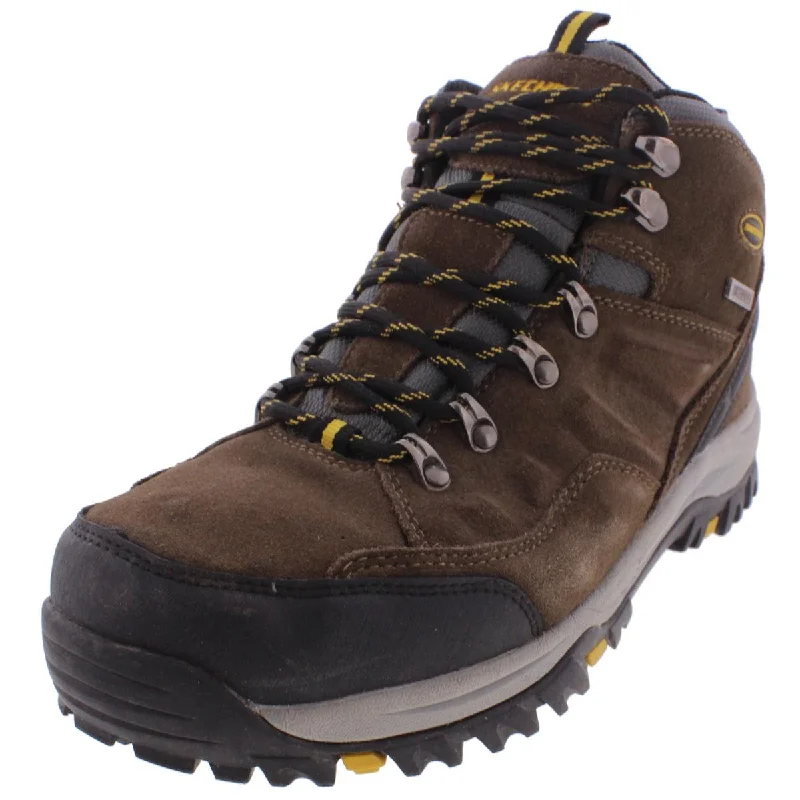 boots with thermal insulation for maximum warmth-Skechers Mens Relment - Pelmo Suede Waterproof Hiking Boots