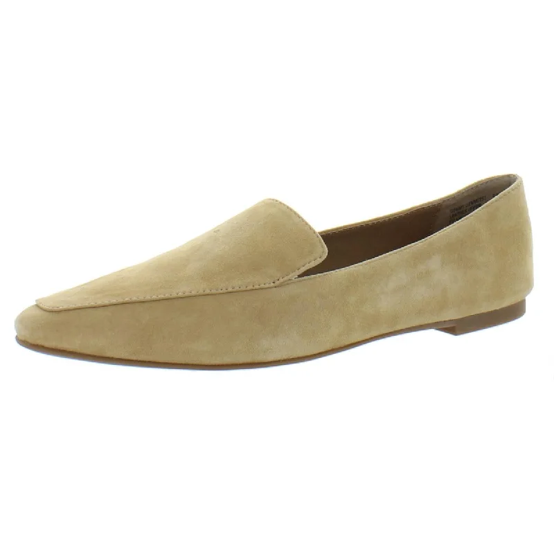 loafers for women with trendy prints -Steve Madden Womens Gemmy Suede Slip On Loafers