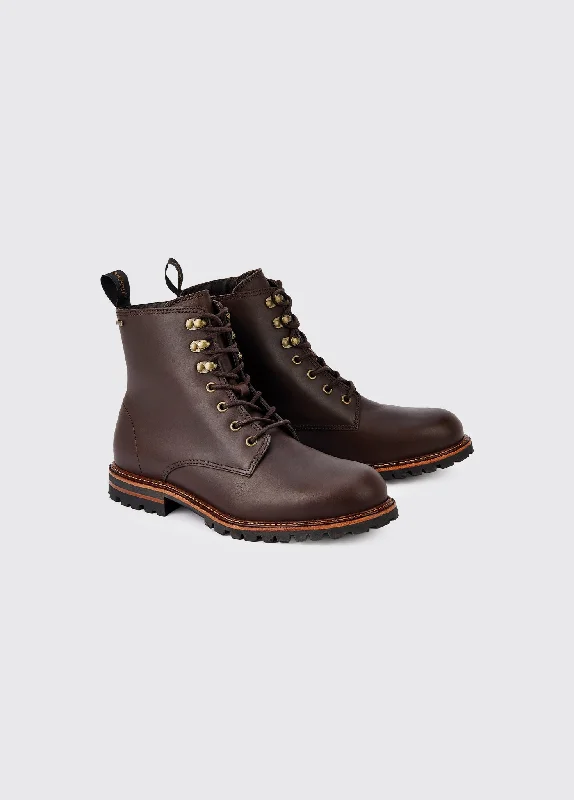 boots for extreme winter temperatures and wet conditions-Laois Ankle Boot - Mahogany