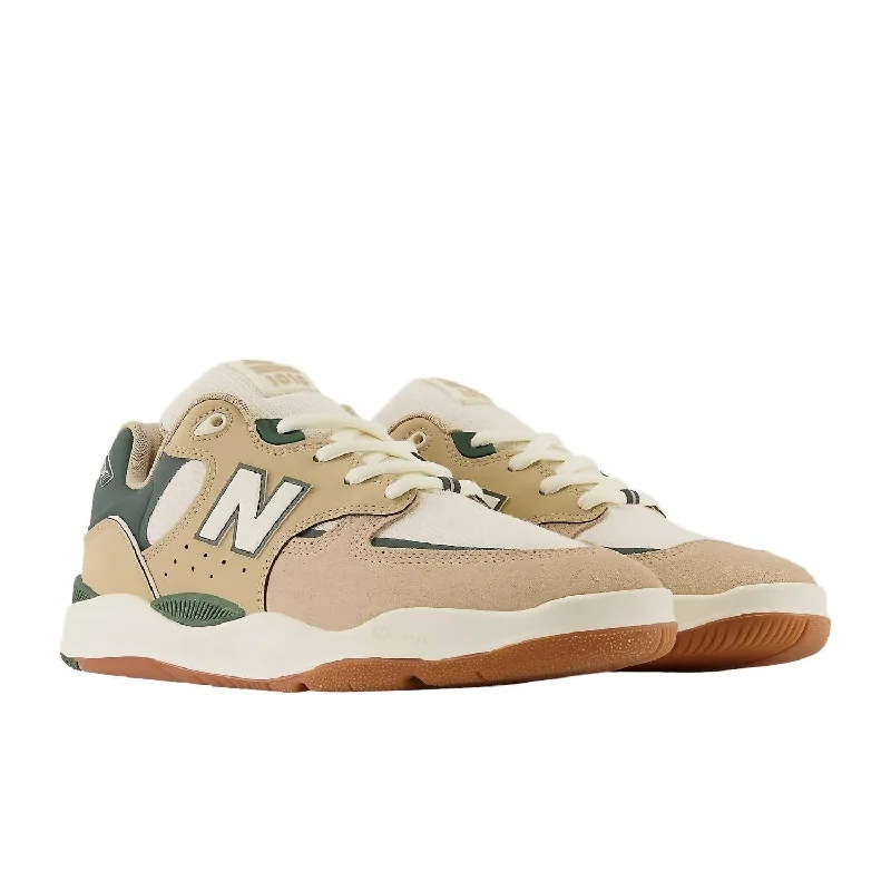 Mens' Numeric Tiago Lemos Sneakers In Brown Green