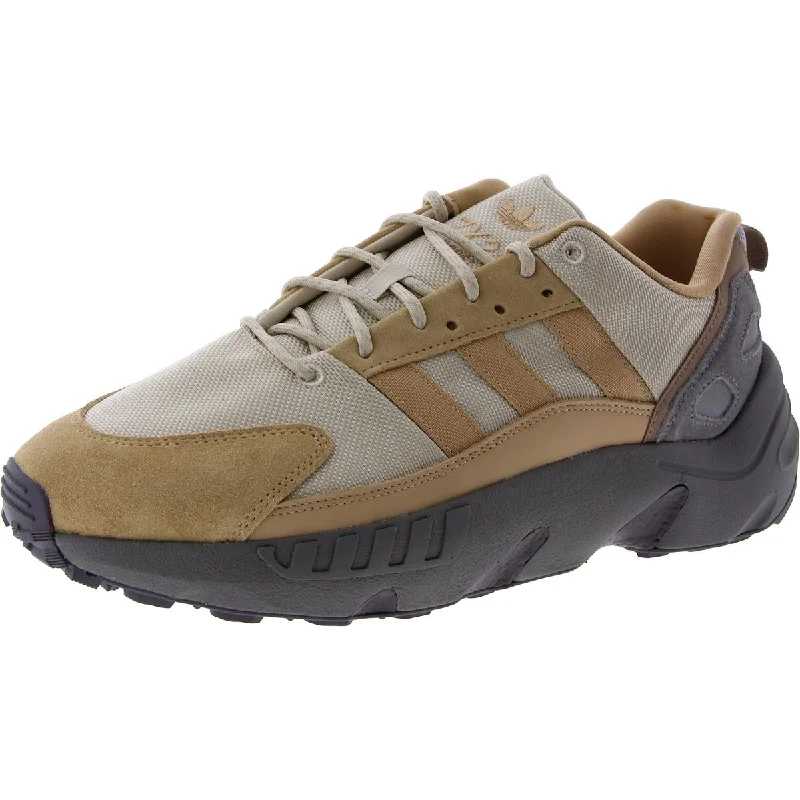 running shoes for minimalists -adidas Originals Mens ZX 22 Boost Suede Workout Running & Training Shoes