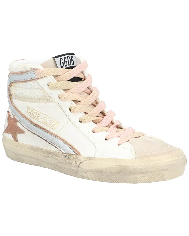 Golden Goose Slide Leather Sneaker