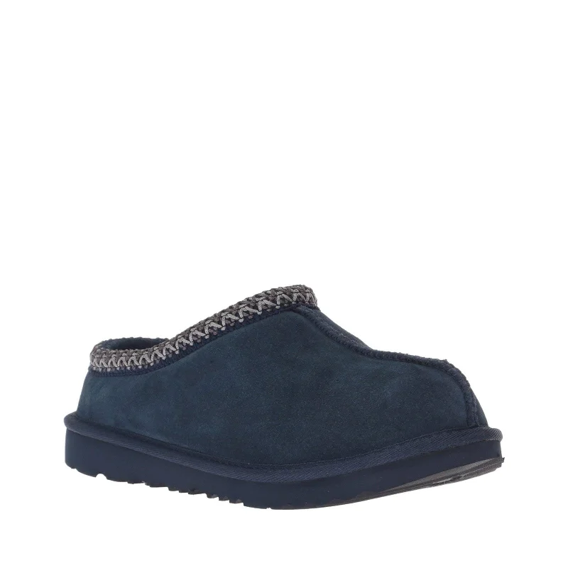 men's slippers with fur lining-UGG Unisex-Child Tasman Ii Slipper, New Navy