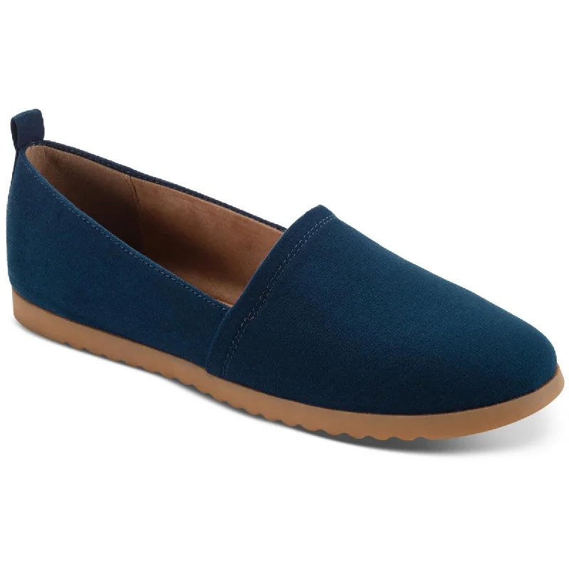 loafers for women with elegant and timeless look -Style & Co. Womens Nolaa Faux Leather Slip-On Loafers