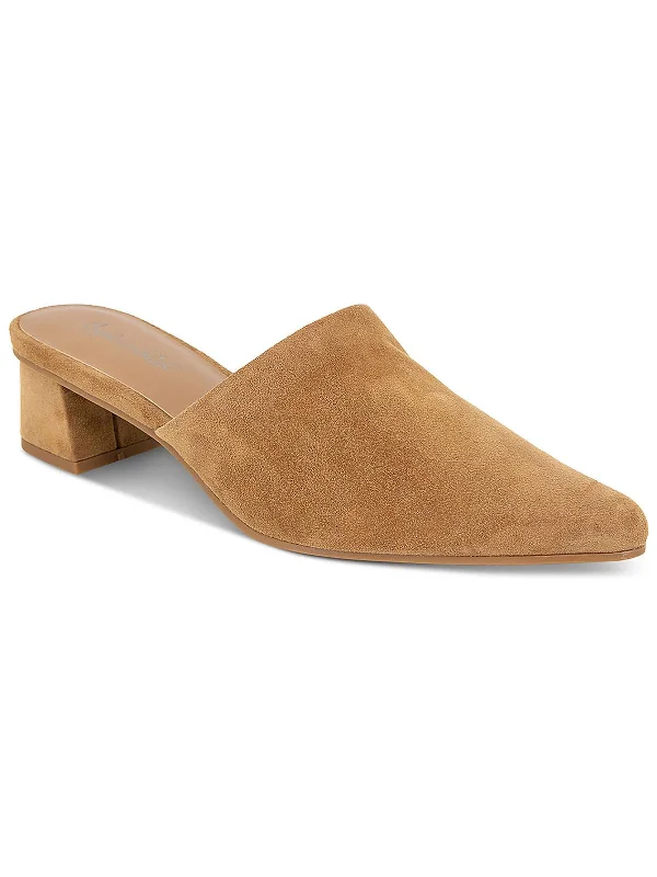 slippers for summer and winter wear-LORELEI Womens Leather Slip On Mules