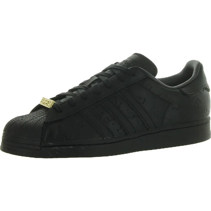 running shoes for comfort and performance -Adidas Mens SUPERSTAR Faux Leather Trainer Running & Training Shoes