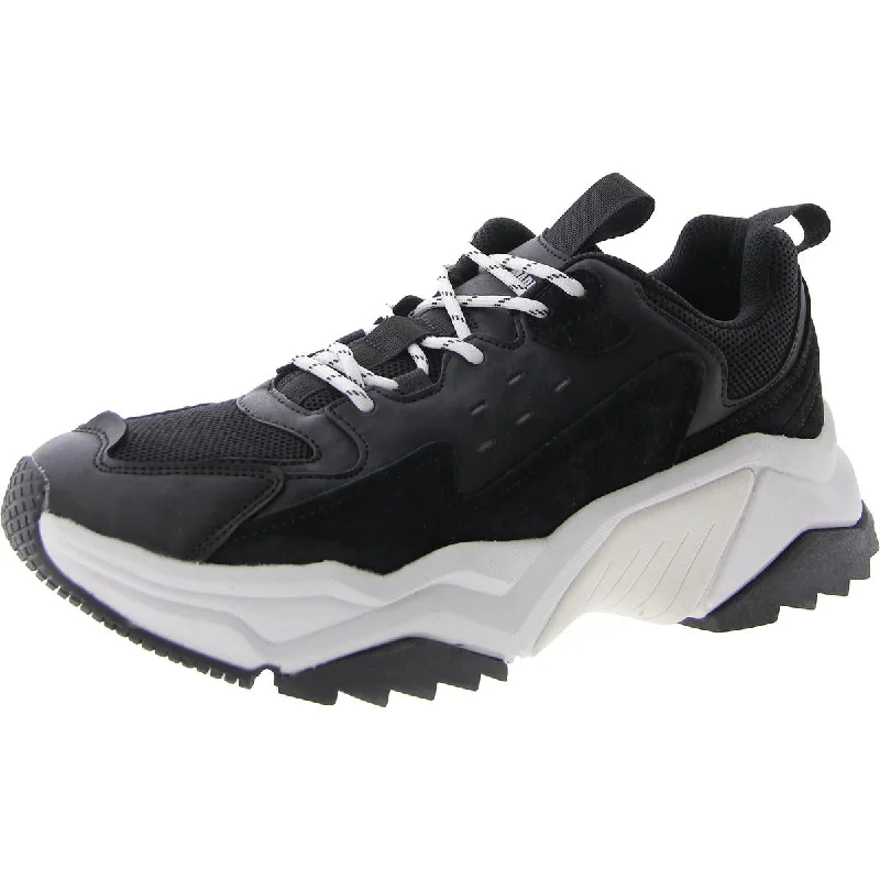 running shoes for track and trail running -Steve Madden Mens Wando Suede Fitness Running & Training Shoes