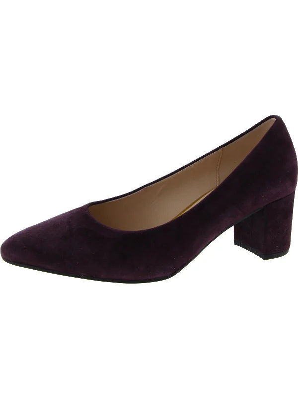 Womens Suede Dress Pumps