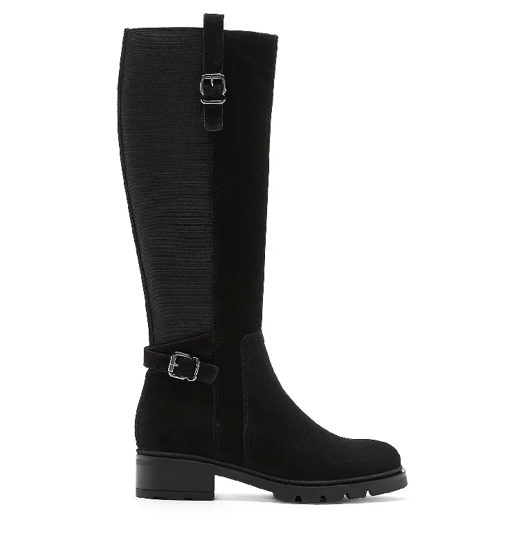 boots for keeping feet dry and warm in snow-SAINT SUEDE BOOT