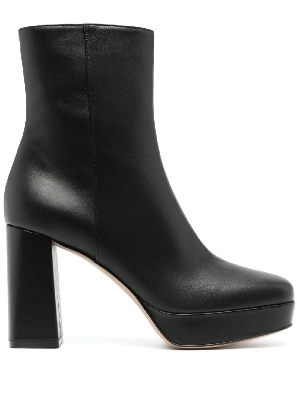 boots for extreme cold with insulated lining-GIANVITO ROSSI Elegant Knee-High Women's Boots