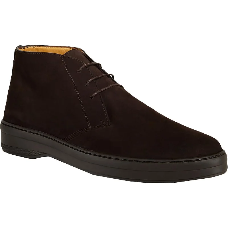 boots for preventing foot pain during outdoor activities-Jack Erwin Mens Reade Nubuck Ankle Chukka Boots