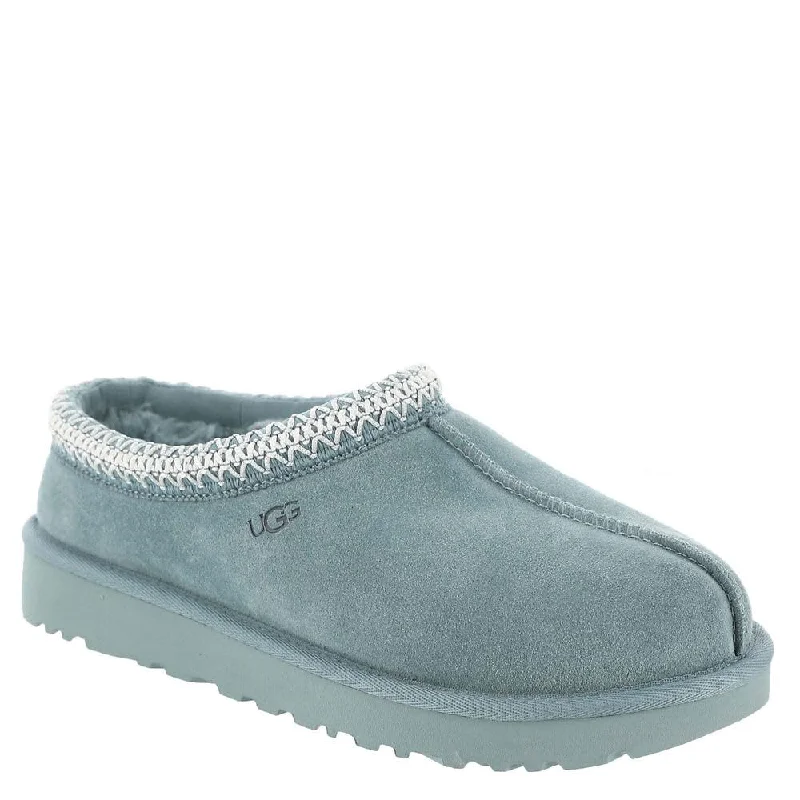 slippers for sore feet and ankles-Women's Shoes UGG TASMAN Suede & Sheepskin Slippers 5955 DEEP ICE