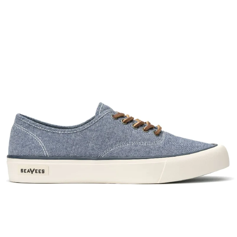 Men's Legend Sneaker Chambray Sneaker In Navy Cotton