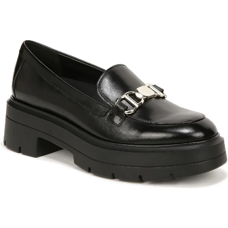 loafers for women with sleek slip-on style -Naturalizer Womens Nina Chain Embellished Penny Loafers