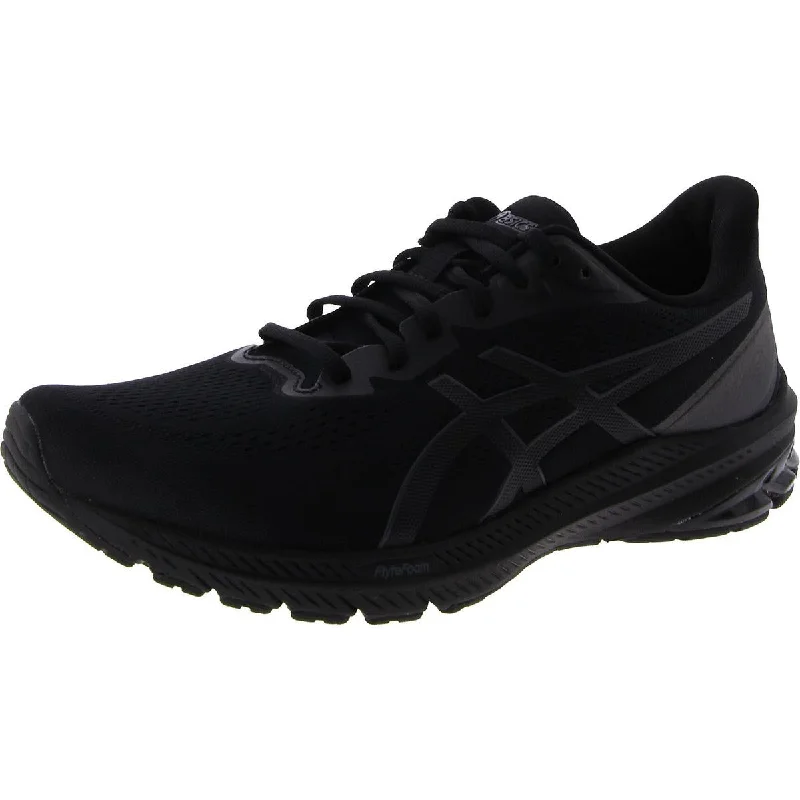 running shoes with natural running motion -Asics Mens GT-1000 12 Fitness Lifstyle Running & Training Shoes