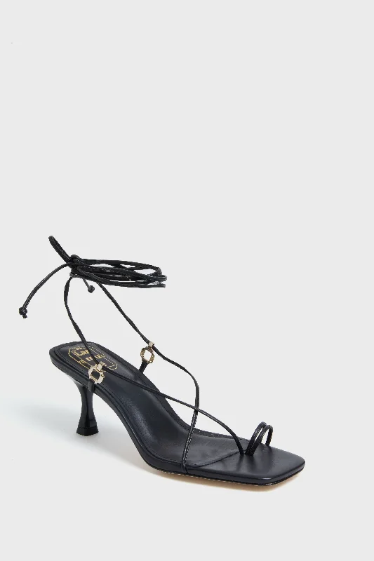 Stylish sandals with a sleek, modern design for everyday use -Black Portofino Sandals