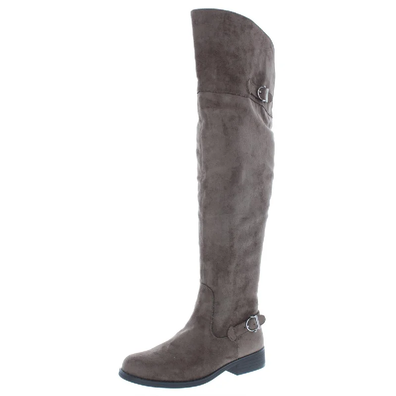 boots for extra comfort during winter outdoor activities-American Rag Womens Adarra Riding Boots