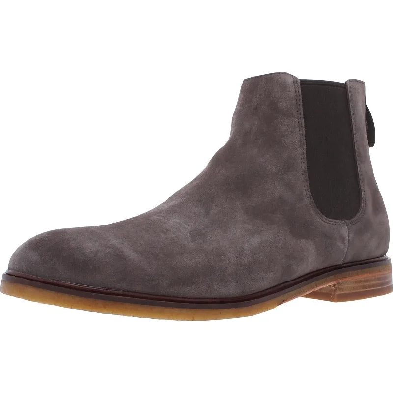 boots with extra warmth and comfort features-Clarks Mens Clarkdale Gobi Cushioned Footbed Ankle Chelsea Boots