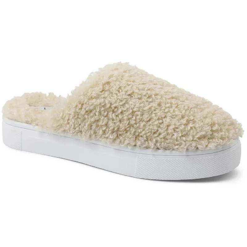 slippers for comfortable all-day wear-XOXO Womens Wild Faux Fur Slip On Slide Slippers