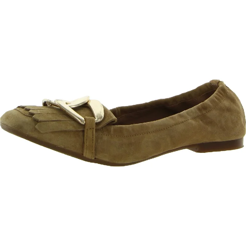 loafers for men with durable, stylish design -Sam Edelman Womens Mimi Suede Square Toe Loafers